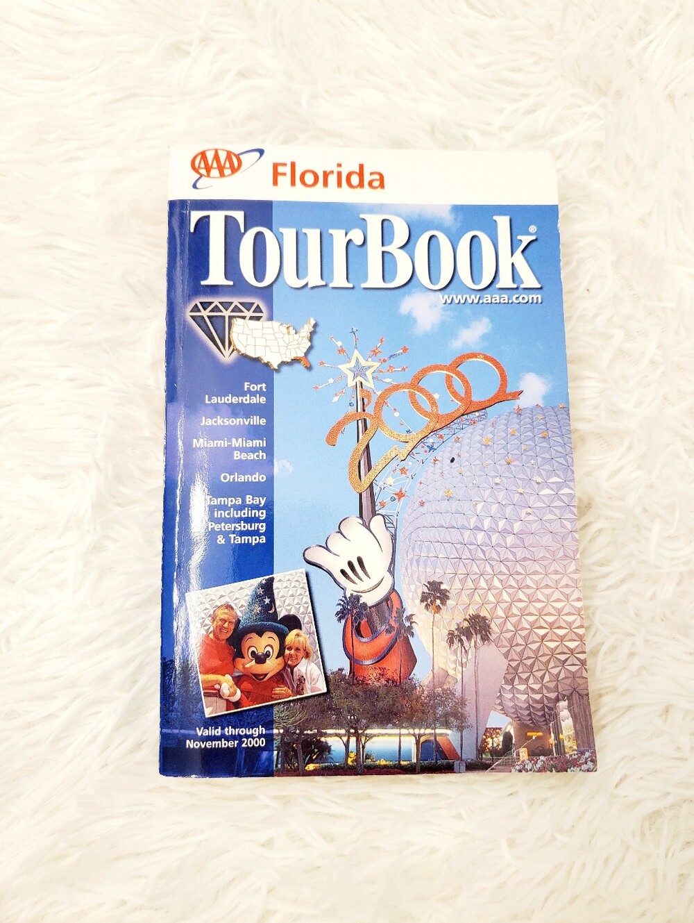 Vintage 2000 TourBook Florida Travel Guide